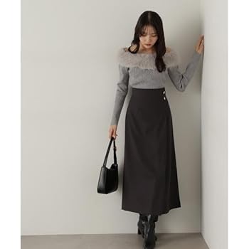 PROPORTION ラップ風タックナロースカート Amazon.co.jp: [プロポーション ボディドレッシング] ラップ風